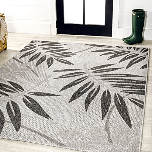 Tapete decorativo JONATHAN Y Tropical Palm Leaf 7'10x10' miniatura 3