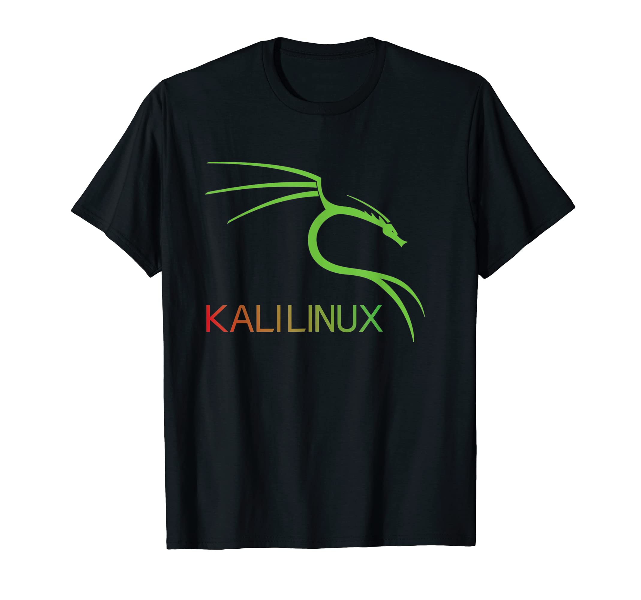 Kali linux t-shirt projectCool Green Kali Linux logo T-Shirt