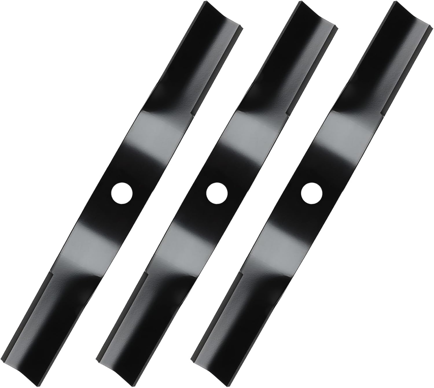 890-171C Finish Mower Blades for 60" Deck, High Lift Blades Compatible with Land Pride FDR1560 FDR1660 FDR2560 AFM4014 AT2560 AT2660, Replaces 890-204C 890-377C, 3 Pack