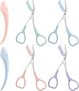 Tijeras recortadoras de cejas, de acero inoxi...