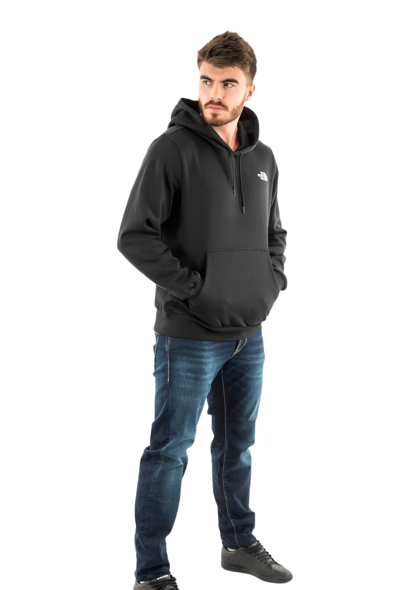 The North Face Men's Simple Dome Hooded Sweatshirt, Tnf Black, XXL