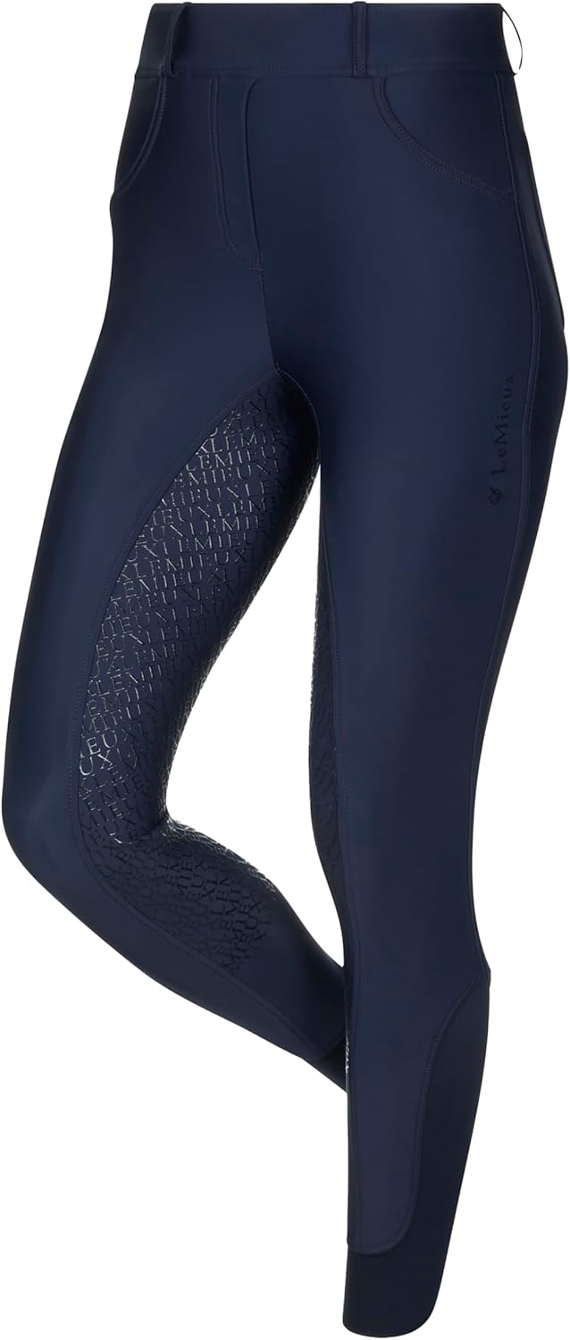 LeMieux Demi Bregging - Pull On Womens Riding Breeches - Full Seat Silicone Grip