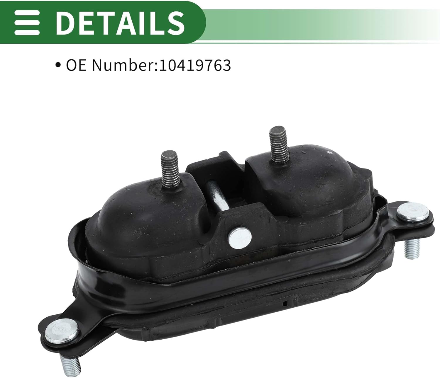 Motoforti Engine Motor Mount, Engine Mounting, for CHEVROLET Impala 2005-2016, No.10419763, Black