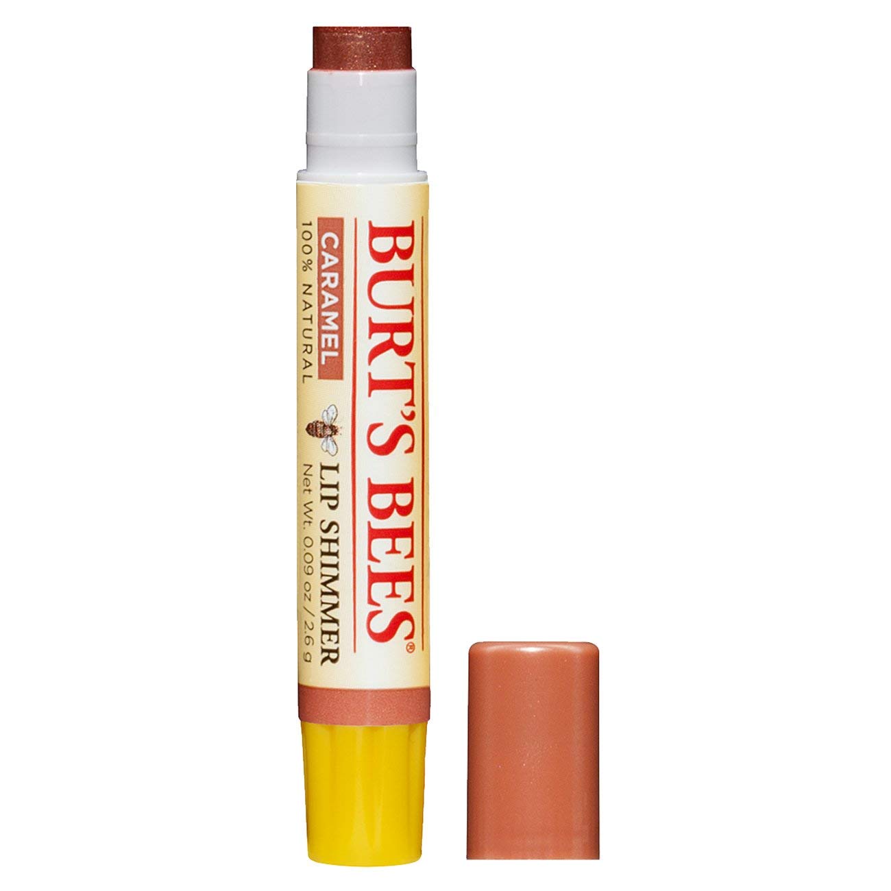 BURTS BEES Lip Shimmer Caramel, 2.6 GR