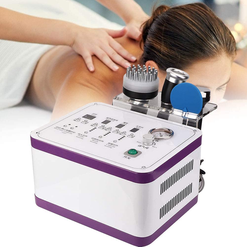 Joyfitness Máquina De Masaje De Terapia De Modelado De Cuerpo Eléctrico, Masajeador De Senos Eléctrico Ajustable Instrumento De Cuidado De Doble Taza Dispositivo De Pecho Antiflacidez