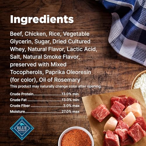 Blue Buffalo Nudges Grillers Steak Dog Treats, 5 oz - image 5