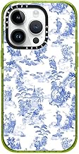 CASETiFY Impact iPhone 14 Pro Case [4X Military Grade Drop Tested / 8.2ft Drop Protection] - Moon Caravan Toile by Phannapast - Kiwi