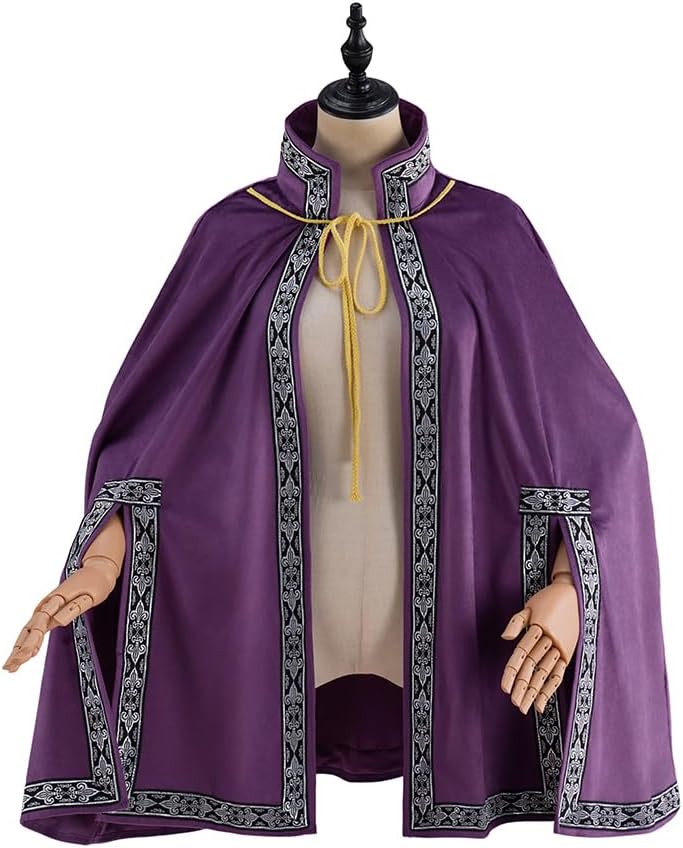 Tudor Womens Shoulder Cape Renaissance Medieval Shawl Half Cape Ren Faire Cloak