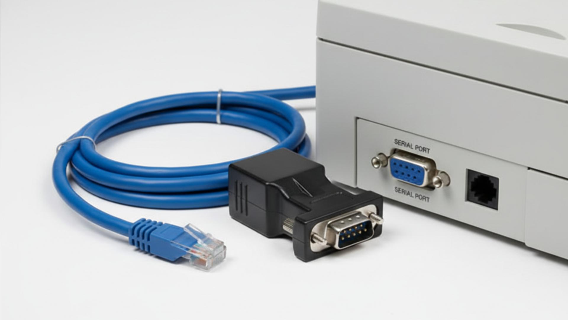 Amazon.com: DTECH RS232 DB9 to RJ45 Serial Adapter DB-9 Female
