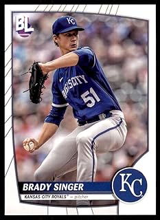2023 Topps Big League #184 Brady Singer NM-MT Kansas City Royals Baseball Trading Card