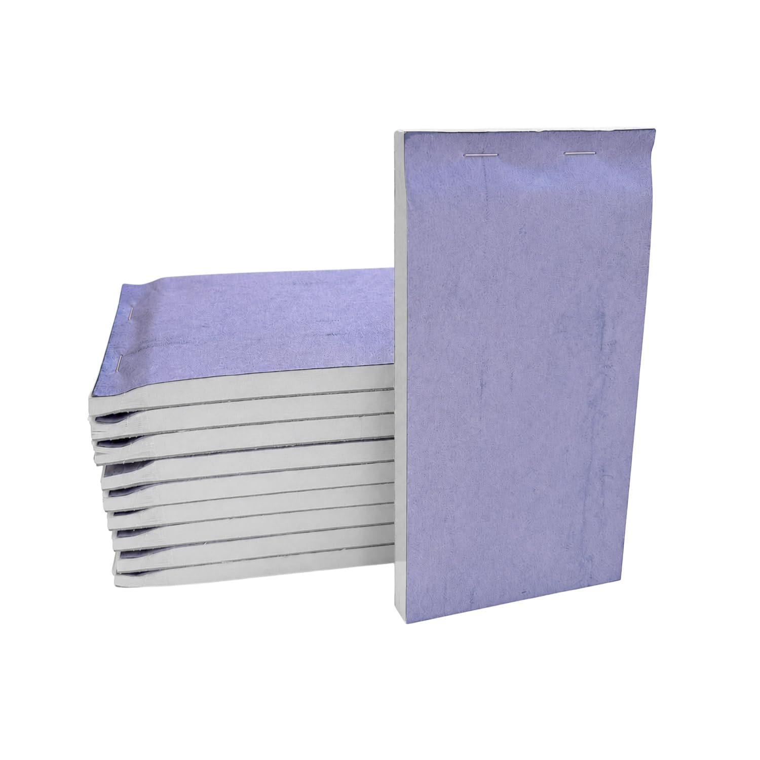 Janrax Pack of 50 95mm x 170mm White Duplicate with Carbon Restaurant Service Pads