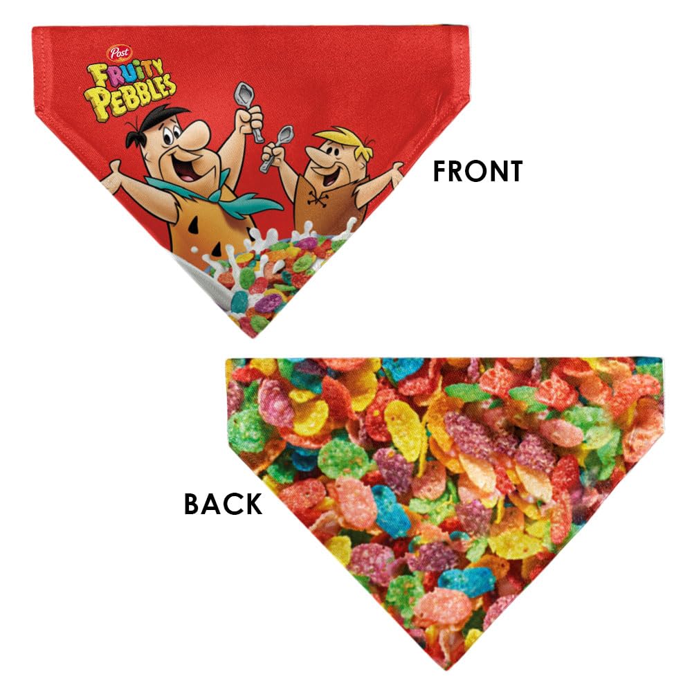 Flintstones Hundehalsband Bunt - Kunststoffschnalle, 33-43 Cm, 3,8 Cm Breit, Offiziell Lizenziert