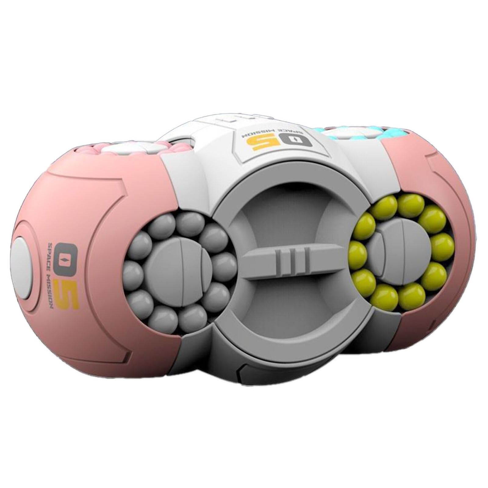 Cots and Cuddles UFO 8 Sided Rotating Magic Beans Cube Fidget Finger Tip Toy for Kids (Pink) (B0CRF6TXH7) Amazon Price History, Amazon Price Tracker