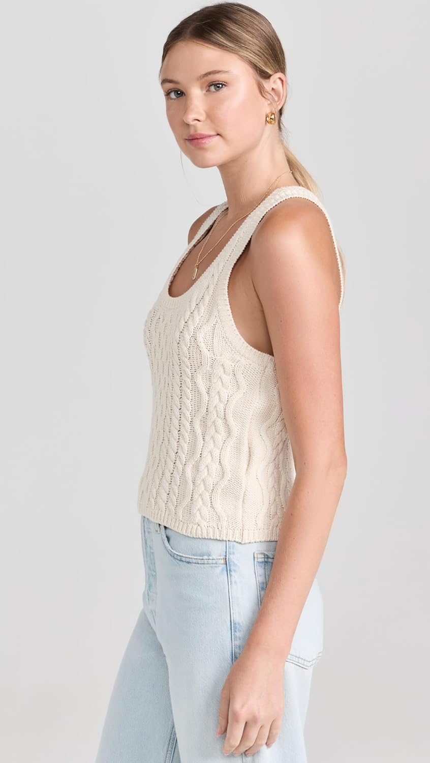 Free People Women's High Tide Cable Tank