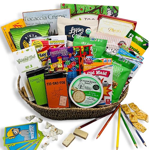 Family Fun & Games Gift Basket