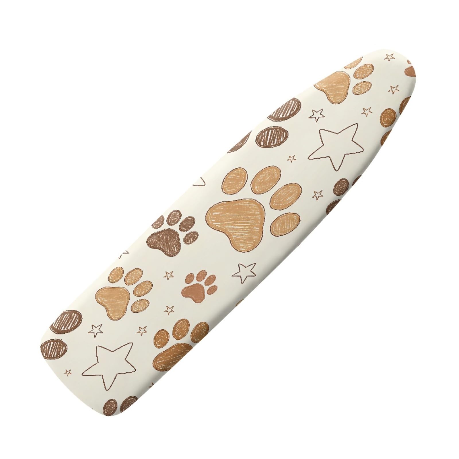 Ironing Board Cover 135X45 Footprint Padded Iron Board Cover With Elasticated, Easy Fit And Resists Scorching, Cord Binding & Stretch System