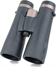 10X50ED Fernglas 26mm Okular HD Schimmernde Nachtsicht IPX7 Wasserdicht mit BAK4 Prisma & FMC Objektiv Bienenjagd Landschaft Theater Konzert Mondbeobachtung