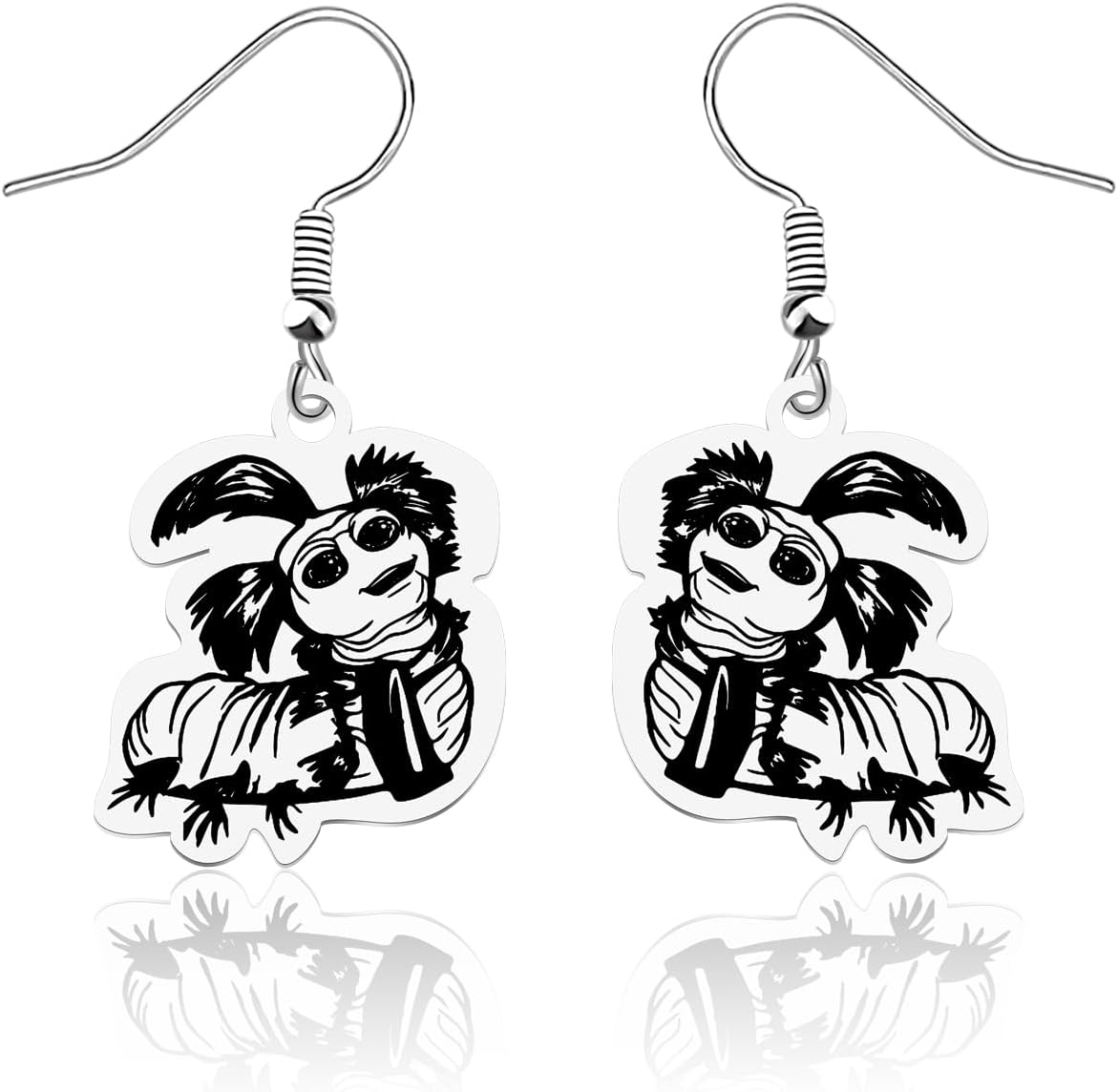 KEYCHIN Ello Worm Earrings Movie Fans Gifts Ello Worm Pendant Jewelry