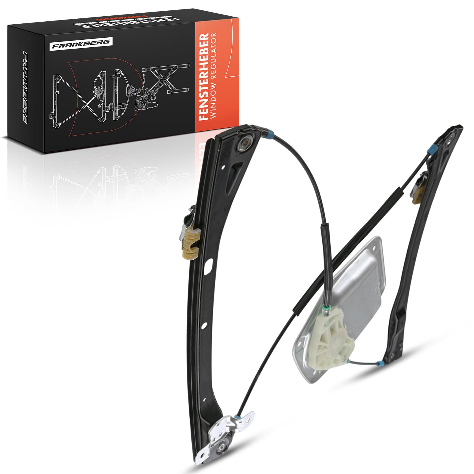 Frankberg Fensterheber Vorne Links Kompatibel mit Golf V 1K1 1K5 J-e-t-t-a III 1K2 4/5 Türer 2003-2010 1K5837461B