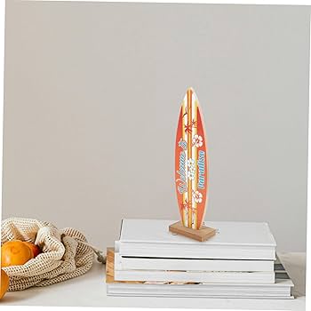 Amazon.co.jp: Levemolo 木製サーフボードオーナメント 地中海風