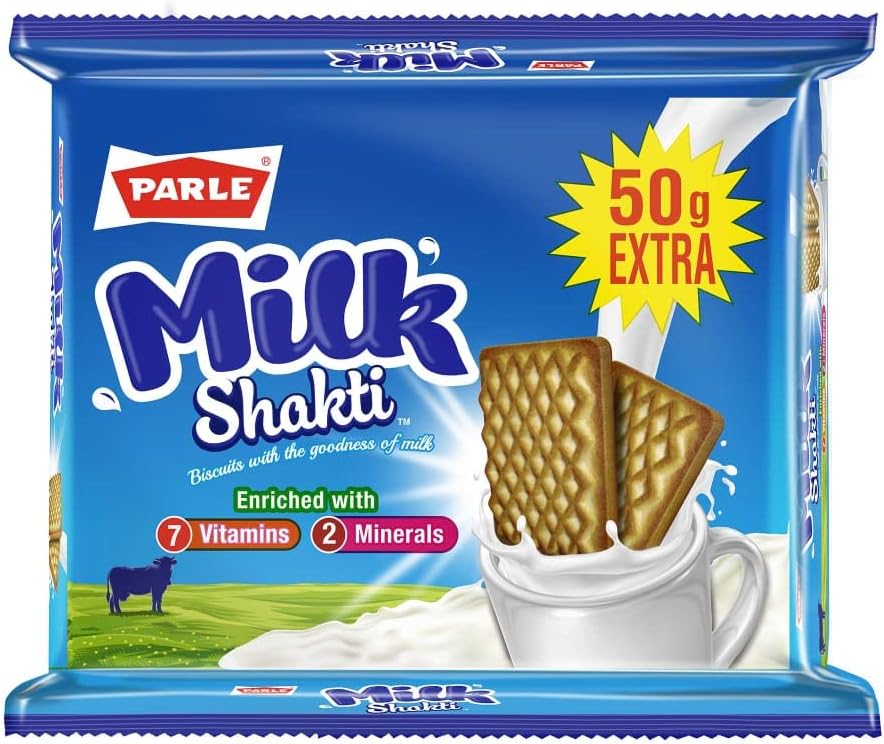 Parle Milk Shakti Biscuit 350 gm Pack