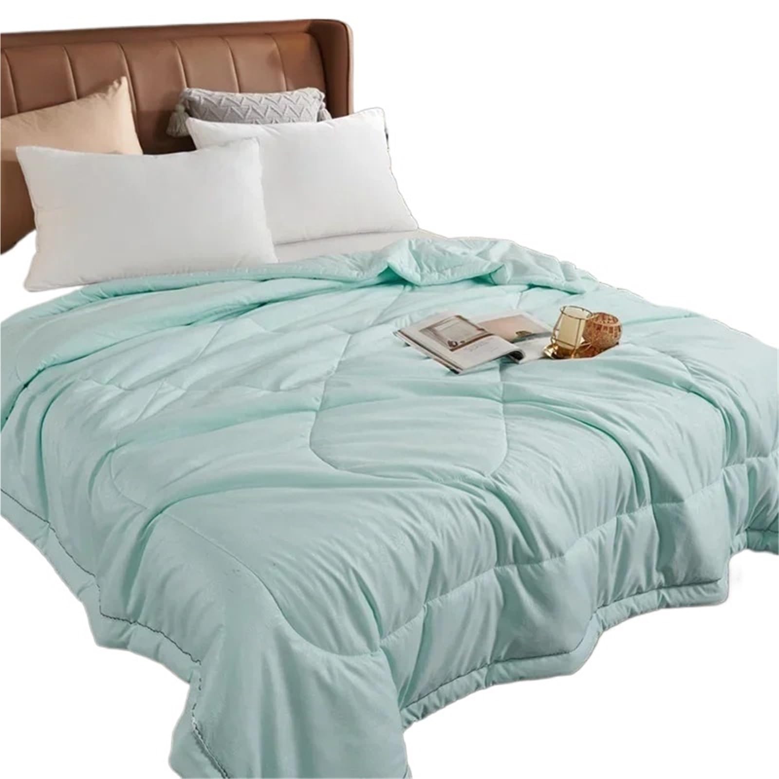 EBzvblxm Cooling Blanket for Summer, Summer Cooling Silk Quilt Blanket Multicolor Multiple Sizes(Color 2,200x230 cm 1300g)