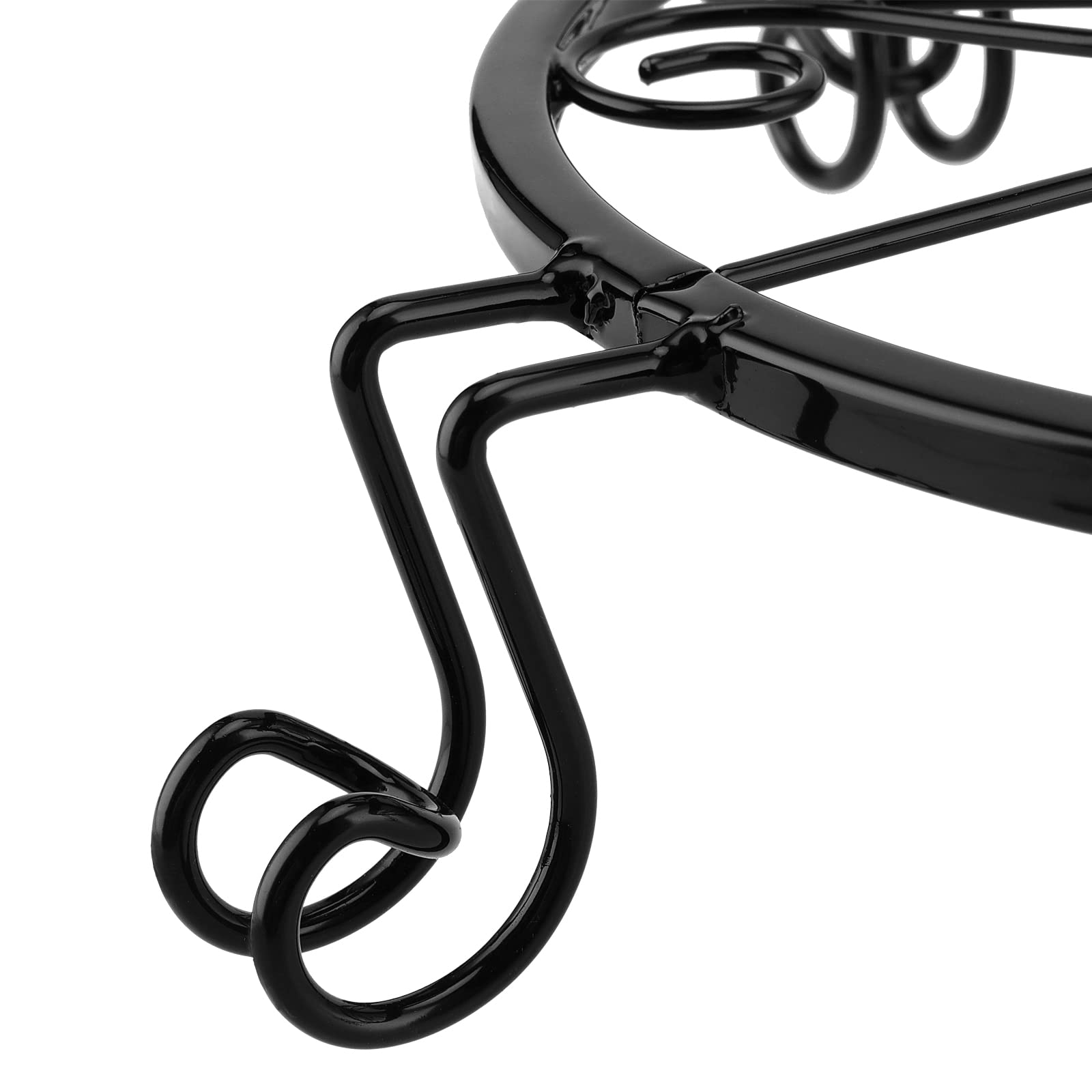 Amazon.co.jp: KEILEOHO 6個 9インチ メタルプラントスタンド ブラック