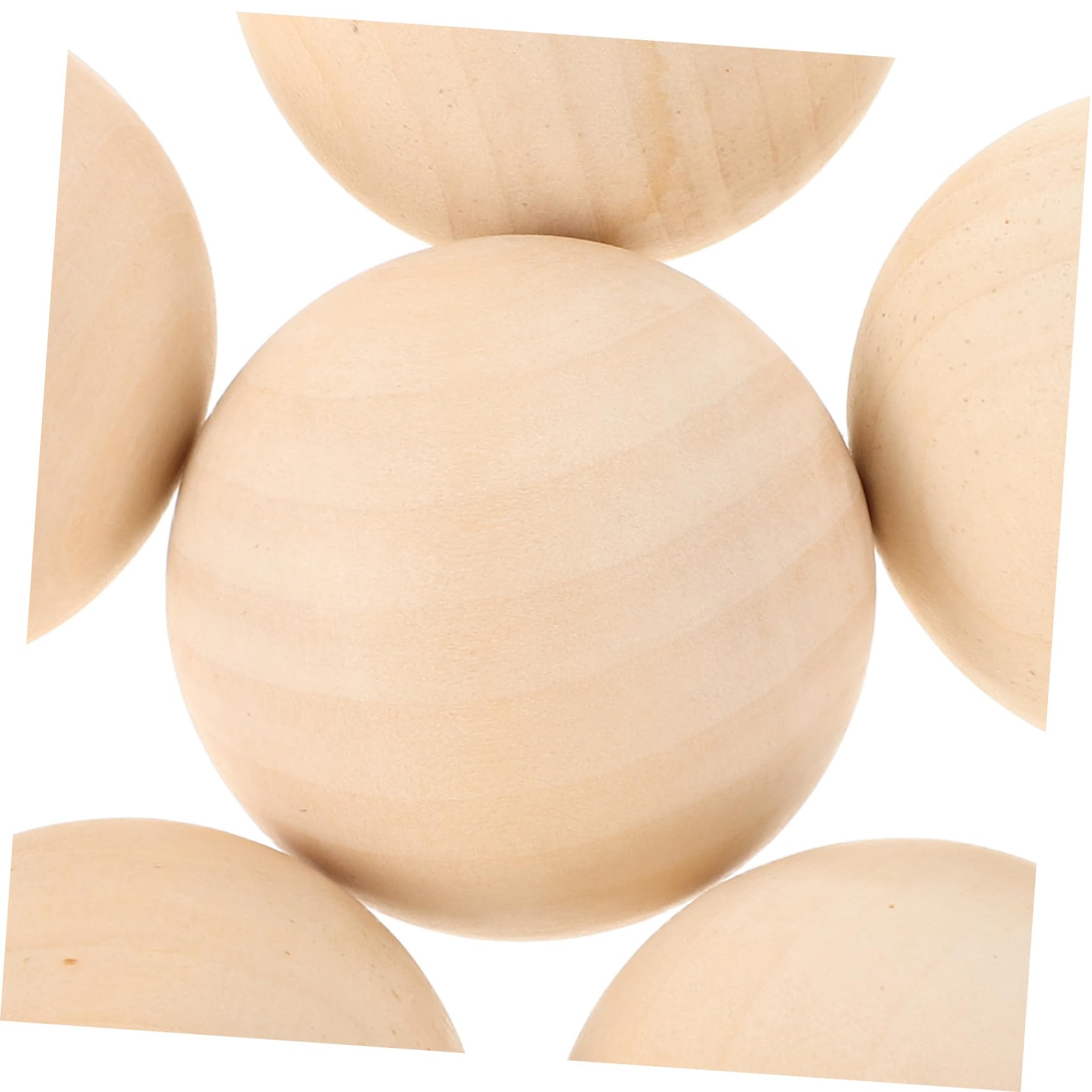 15pièce Boules De Hockey Bois Boules De Hockey Stables Et Durables pour Entraînement Extérieur sans Rebond Idéales pour Compétitions Et Jeux De Rue