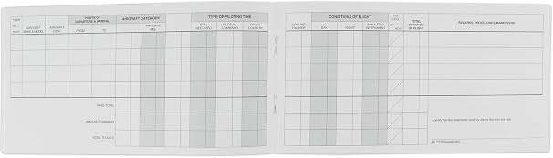 Pilot Logbook: ASA-SP-10