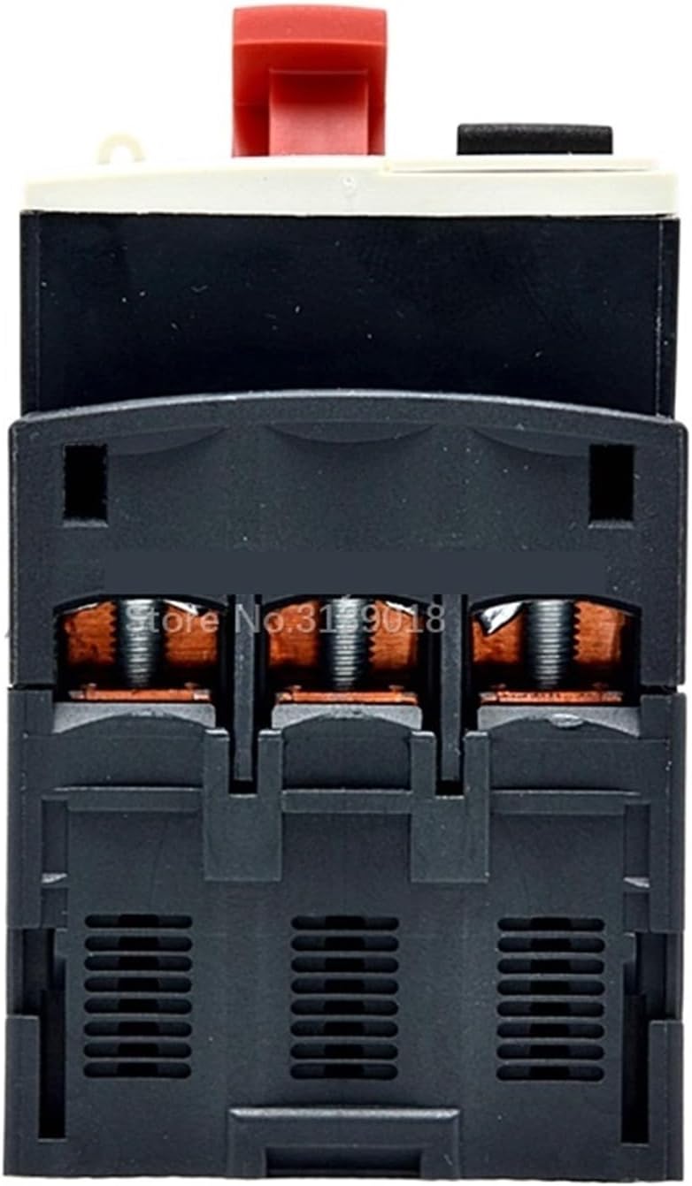 OBABO GV2-ME22C Motor Protection Circuit Breaker GV2ME22C 20-25A Button 3P Thermal Magnetic Update Black