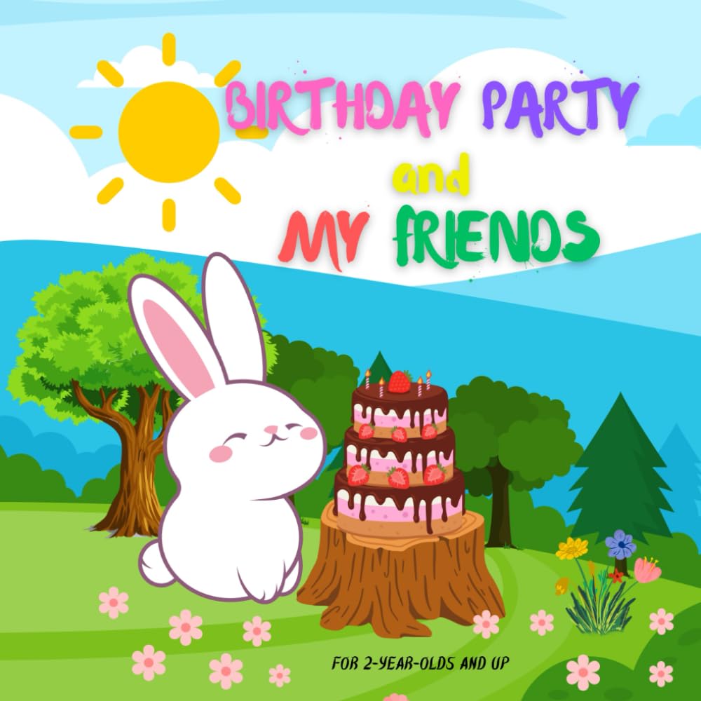 Birthday Party and My Friends: Little rabbit's birthday adventure on a quest to discover true meaning of birthday and friendship
