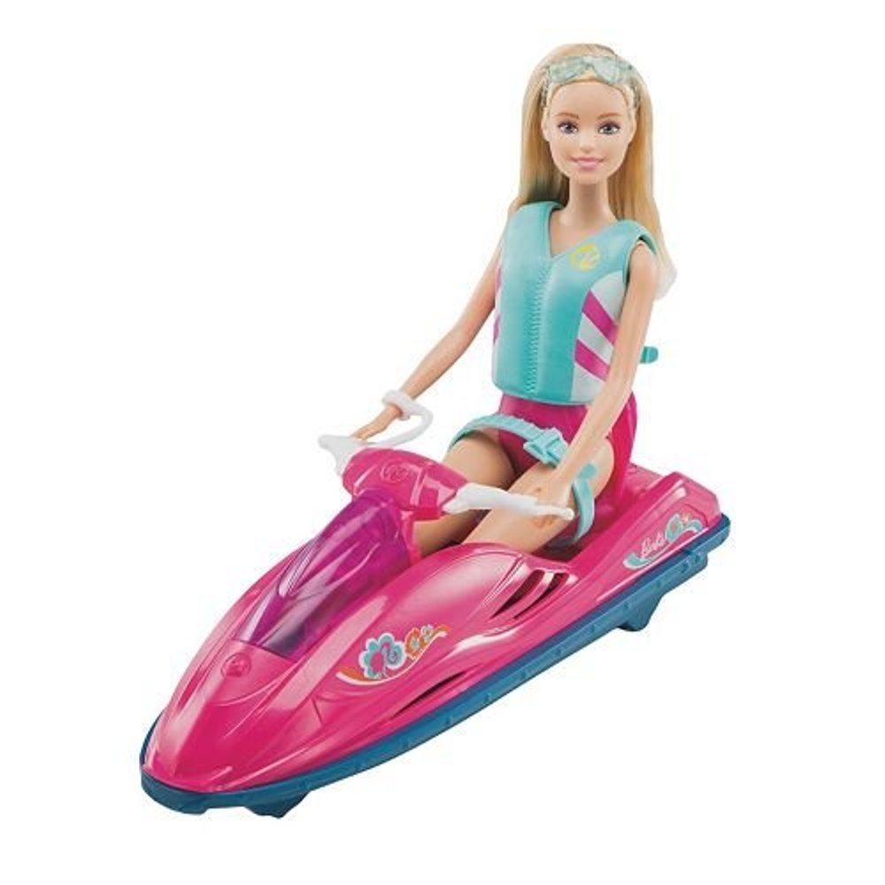 barbie ski boat