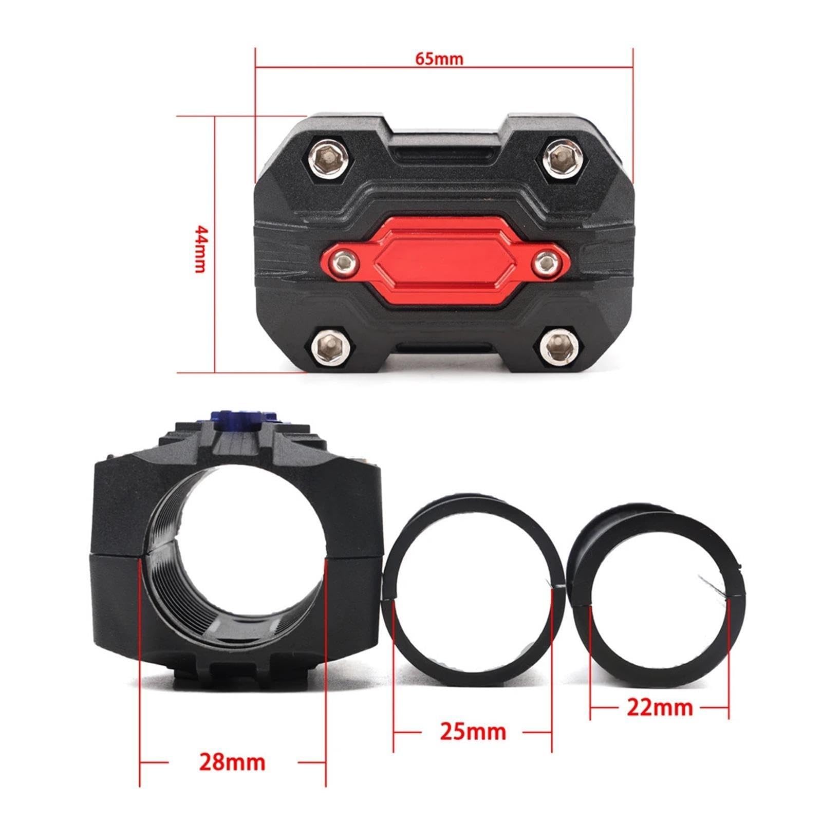 Universal Sturzbügel Schutz Puffer, Für ZONTES 368G, 368K, 368E