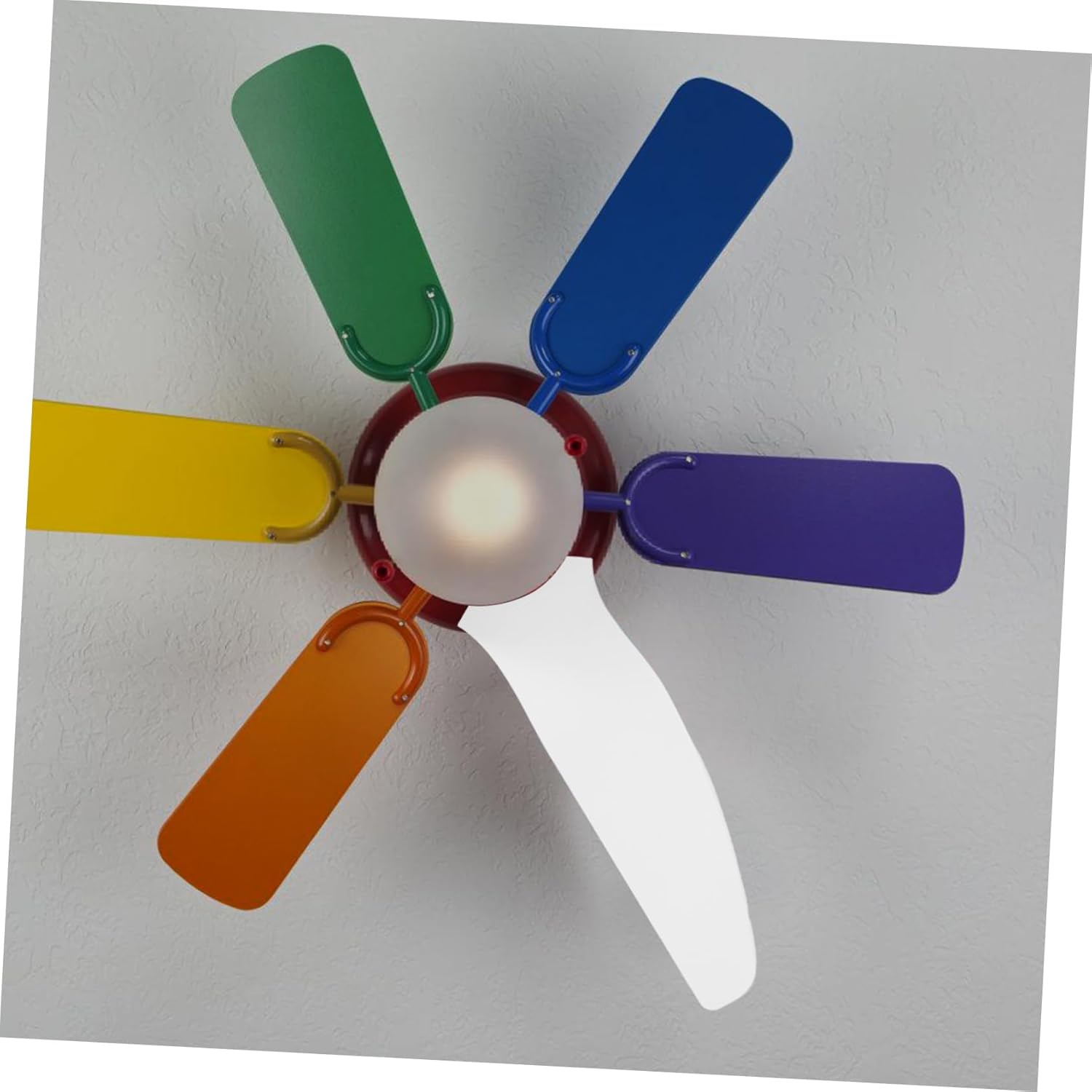 Plastic Fan Replacement Fan Blades White Leaves for Table and Floor Pedestal Fans Quick Installation Repair Parts