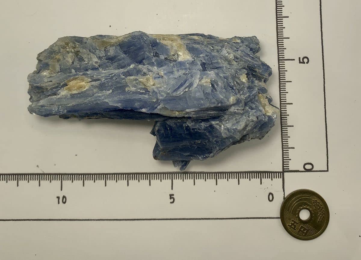 Amazon.co.jp: No.00355 藍昌石 カイヤナイト 水晶 原石 天然石 
