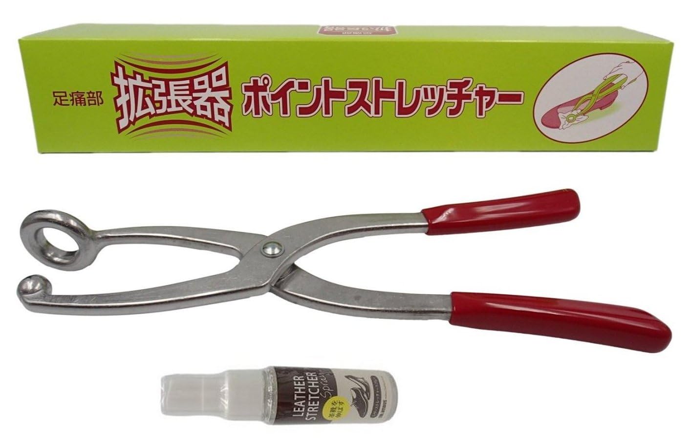 Amazon | [モリト] 足痛部拡張器「ポイントストレッチャー」皮革柔軟剤