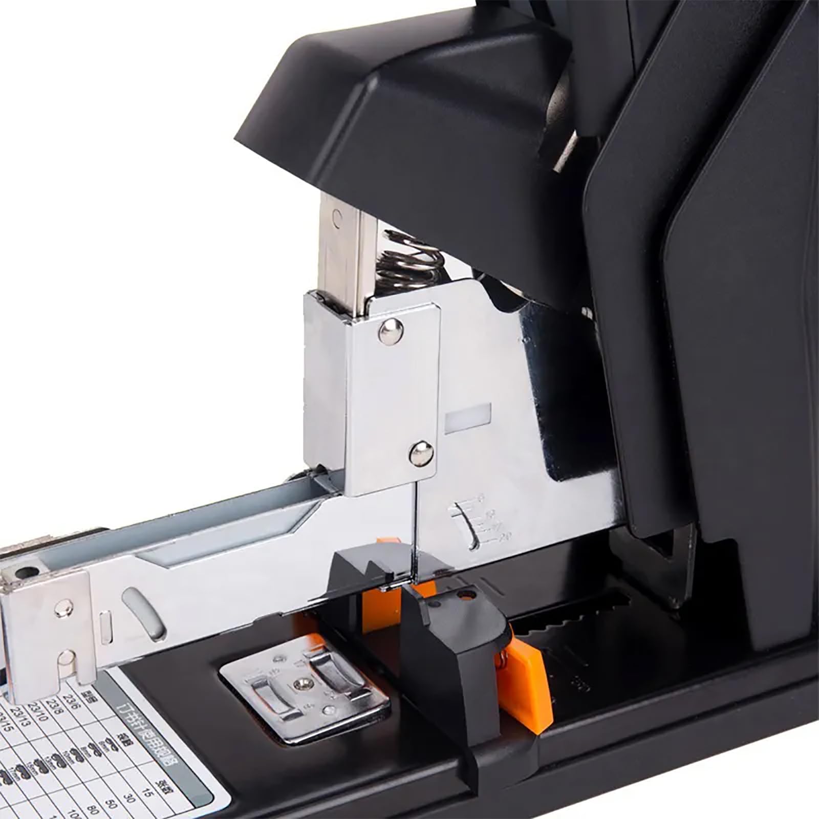 Cucitrice a Braccio Lungo per Impieghi Gravosi, Cucitrice Industriale Senza Sforzo, Cucitrice da Scrivania Portatile da Tavolo Cucitrice per Ufficio, Margini Regolabili da 50 mm/1,9",