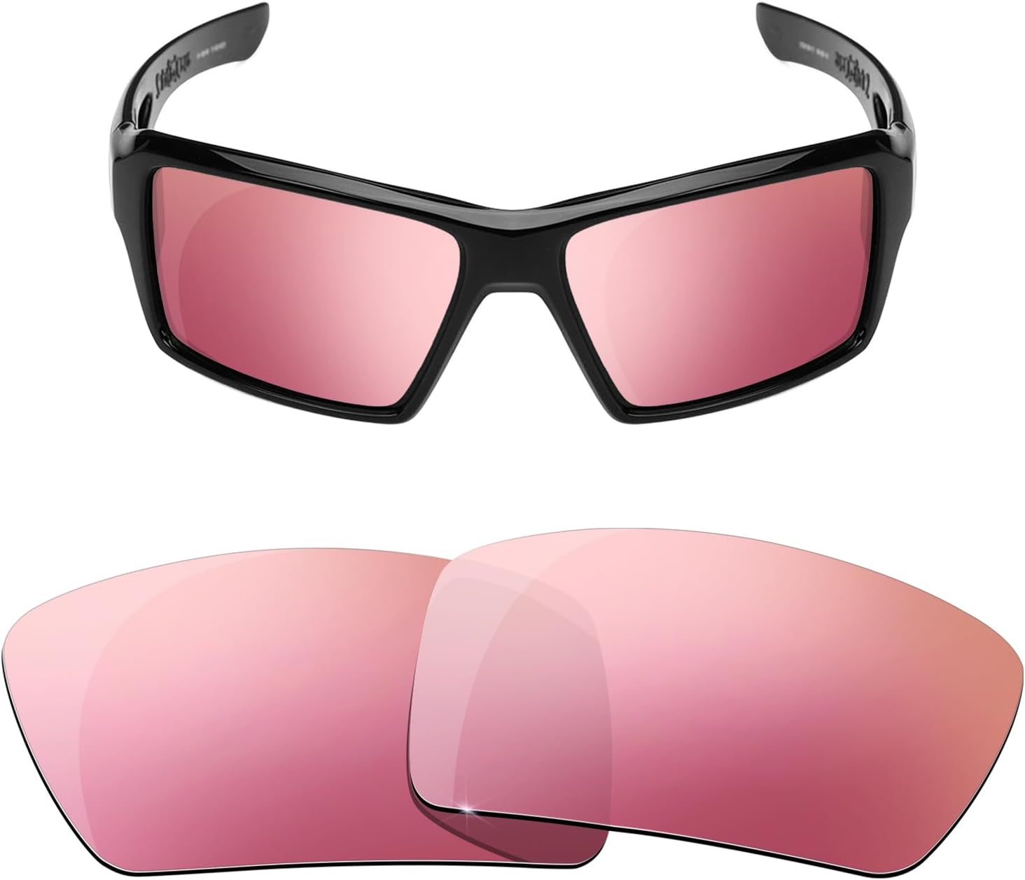 Oakleyサングラス  eyepatch2（アイパッチ2）偏光レンズ 美品 偏光 】おまけ付き/マットブラック/アイパッチ2/オークリー