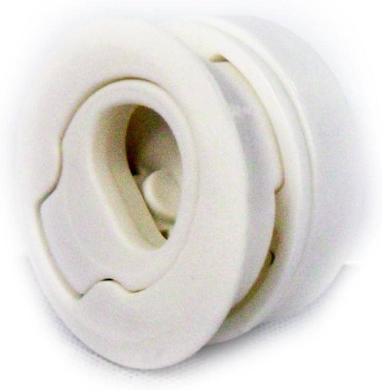 Easterner Flush Slam Latch C14005 White 60mm White