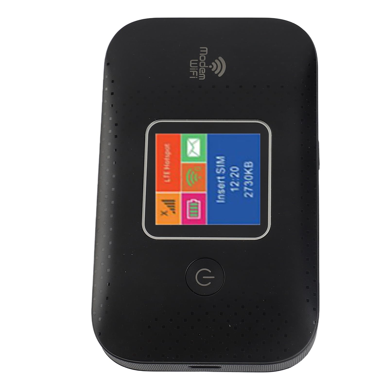 Ejoyous Router Portatile 4G LTE, 300Mbps, Schermo a Colori