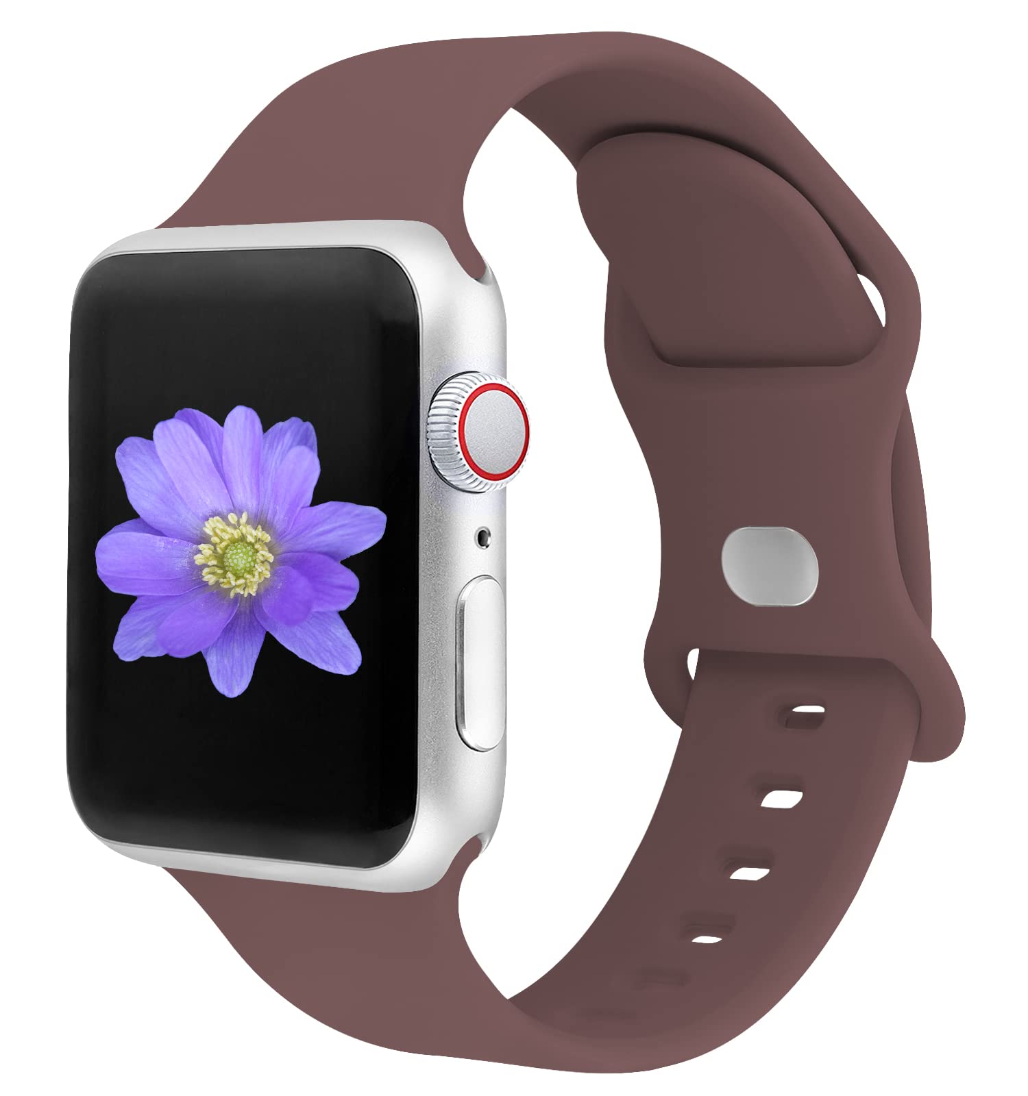 Cindgress Sport Bands Compatible with 42mm 44mm 45mm 41mm 38mm 40mm Apple Watch Bands for Women Men,Compatible with Soft Silicone Apple Watch Series 6 Bands for Women Men Series SE 8 7 6 5 4 3 2 1