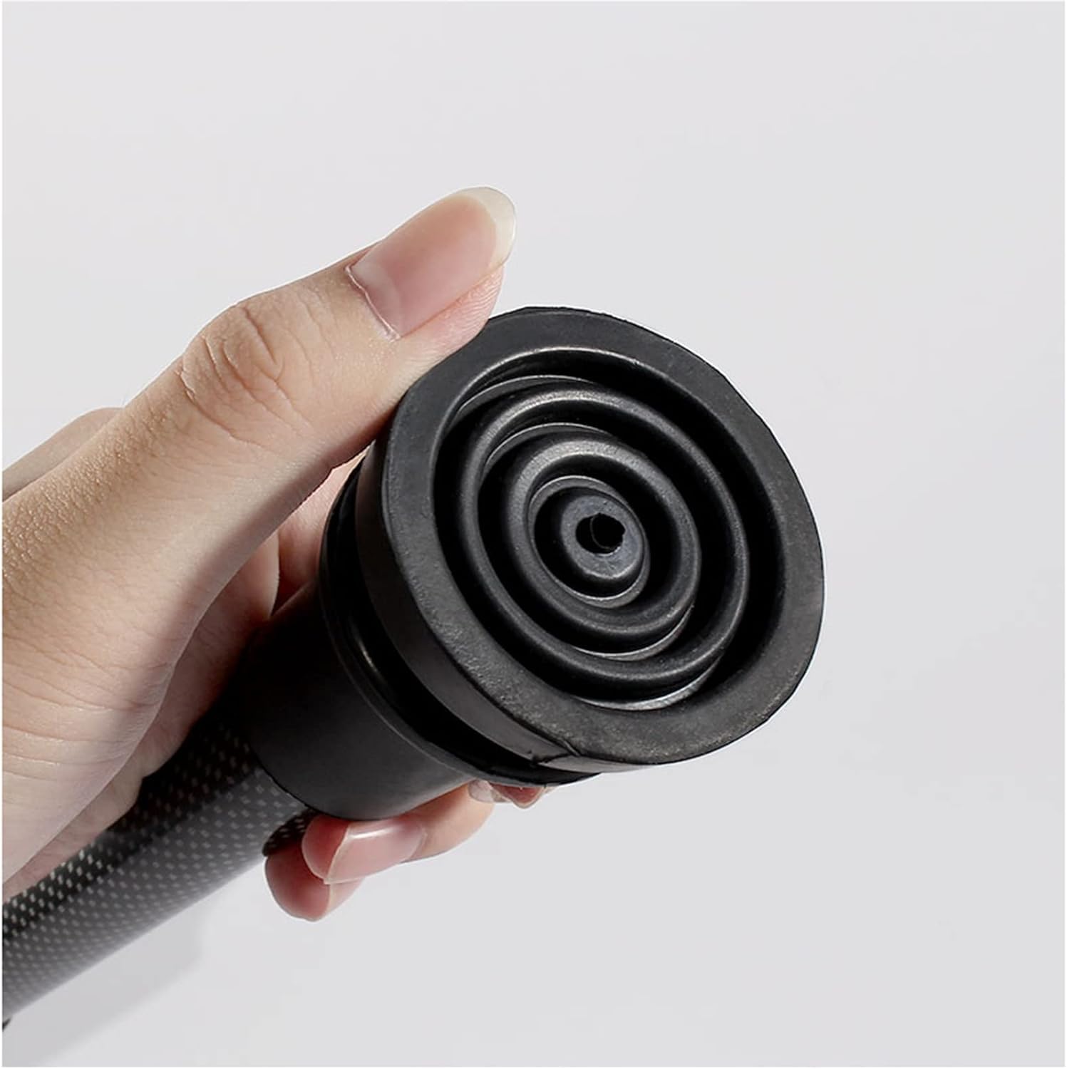 Muletas Plegables de Fibra de Carbono, muletas de antebrazo Ajustables, muletas de Aluminio Ligeras, para Adultos y Adolescentes, 1 Unidad