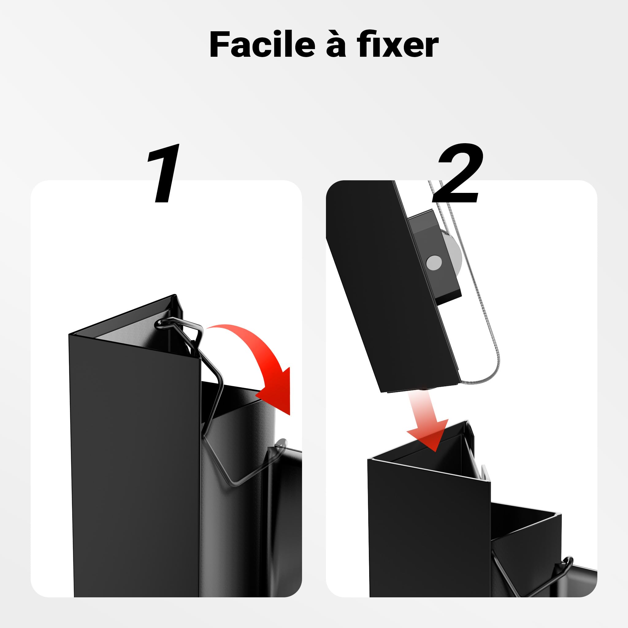Wiltec Extension rallonge 140 cm pour Lève plaques de plâtre XXL, Lève panneaux - Lève-plaque Monte panneau Aide montage Plaquisterie Construction - noir