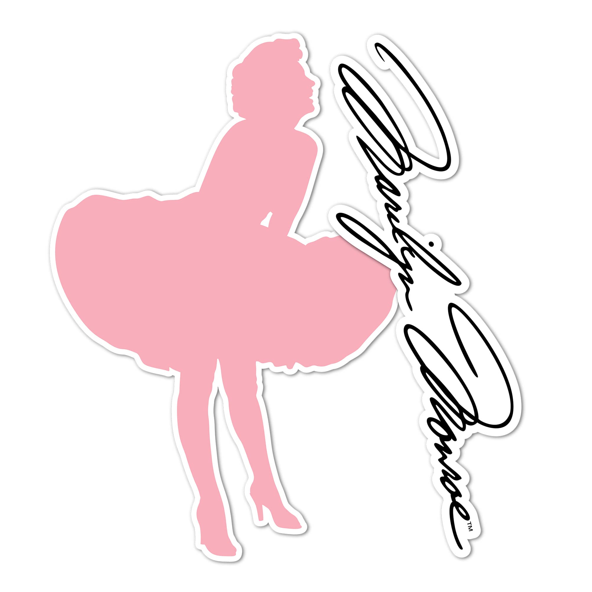 Desert Cactus Marilyn Monroe Sticker Vinyl Decal Laptop Water Bottle Car Scrapbook (4 Inch Sticker) (Version 2)