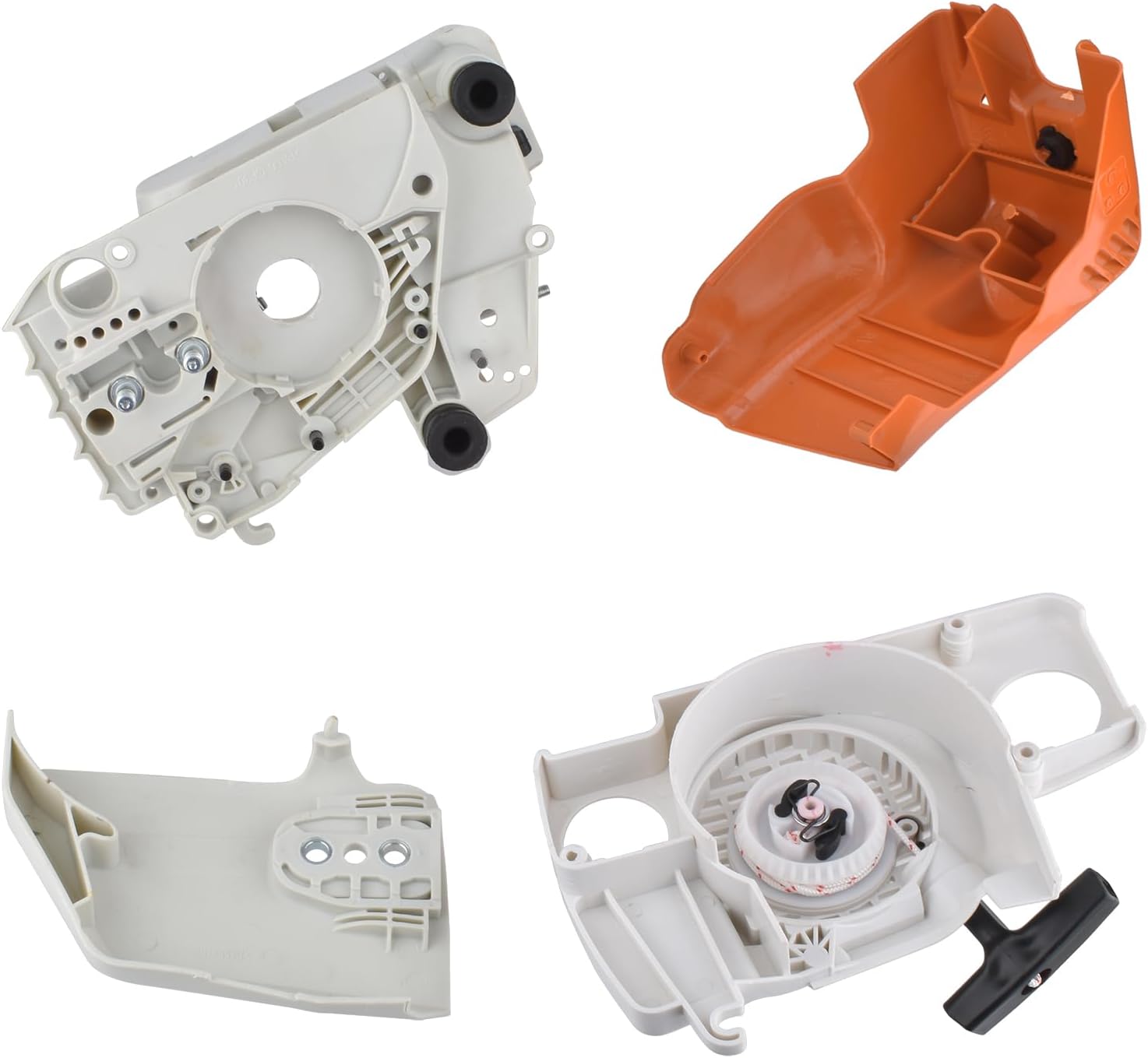 Crankcase Engine Shroud Clutch Cover Recoil Starter Kit for STIHL MS180 MS170 018 017 Chainsaw Parts