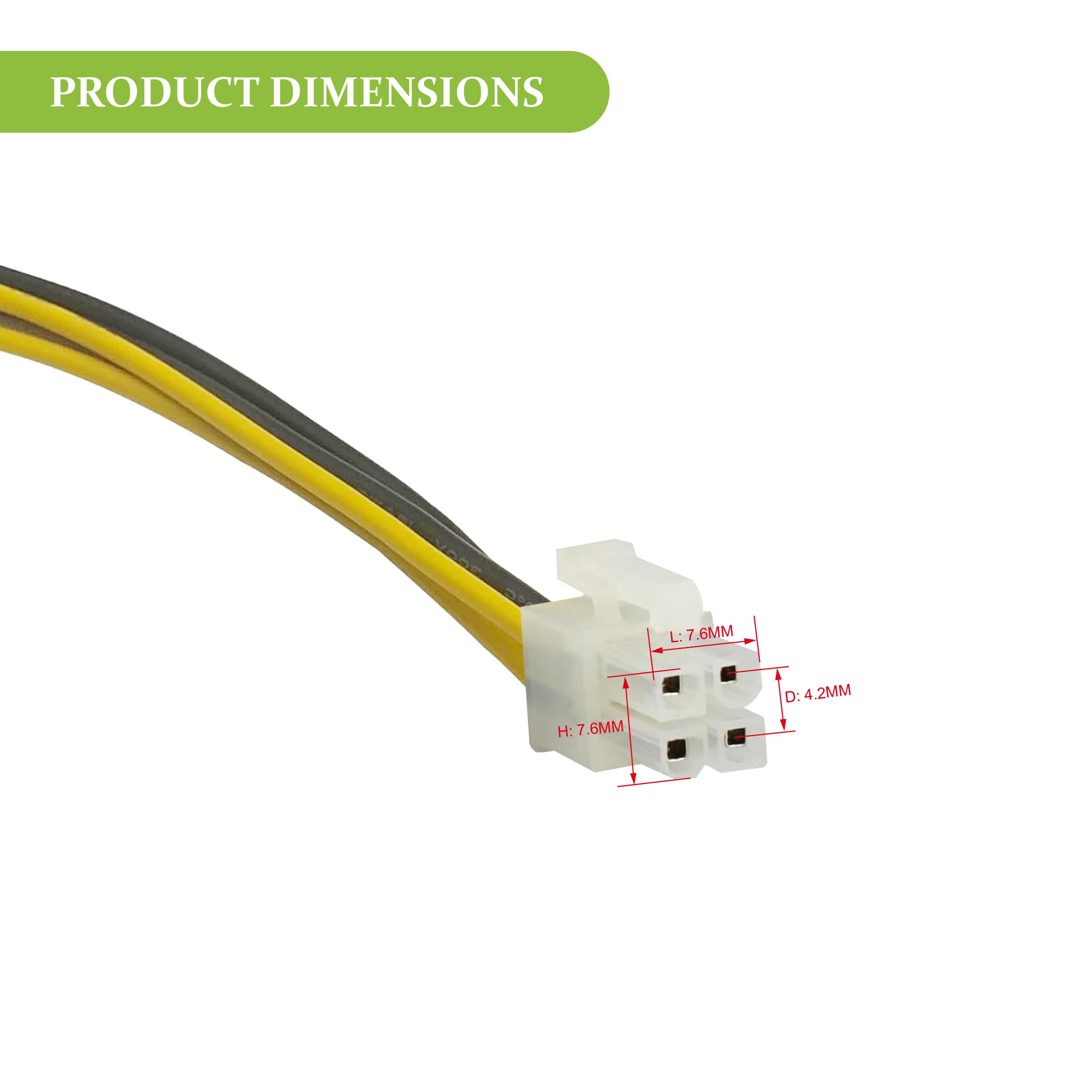 Szuenh High-Performance 4-pin Level Connector Plug for Alpine mrv mrp v12 v-Power Flex Amplifier - Ideal for dj setups and Speaker Systems 2 Sets