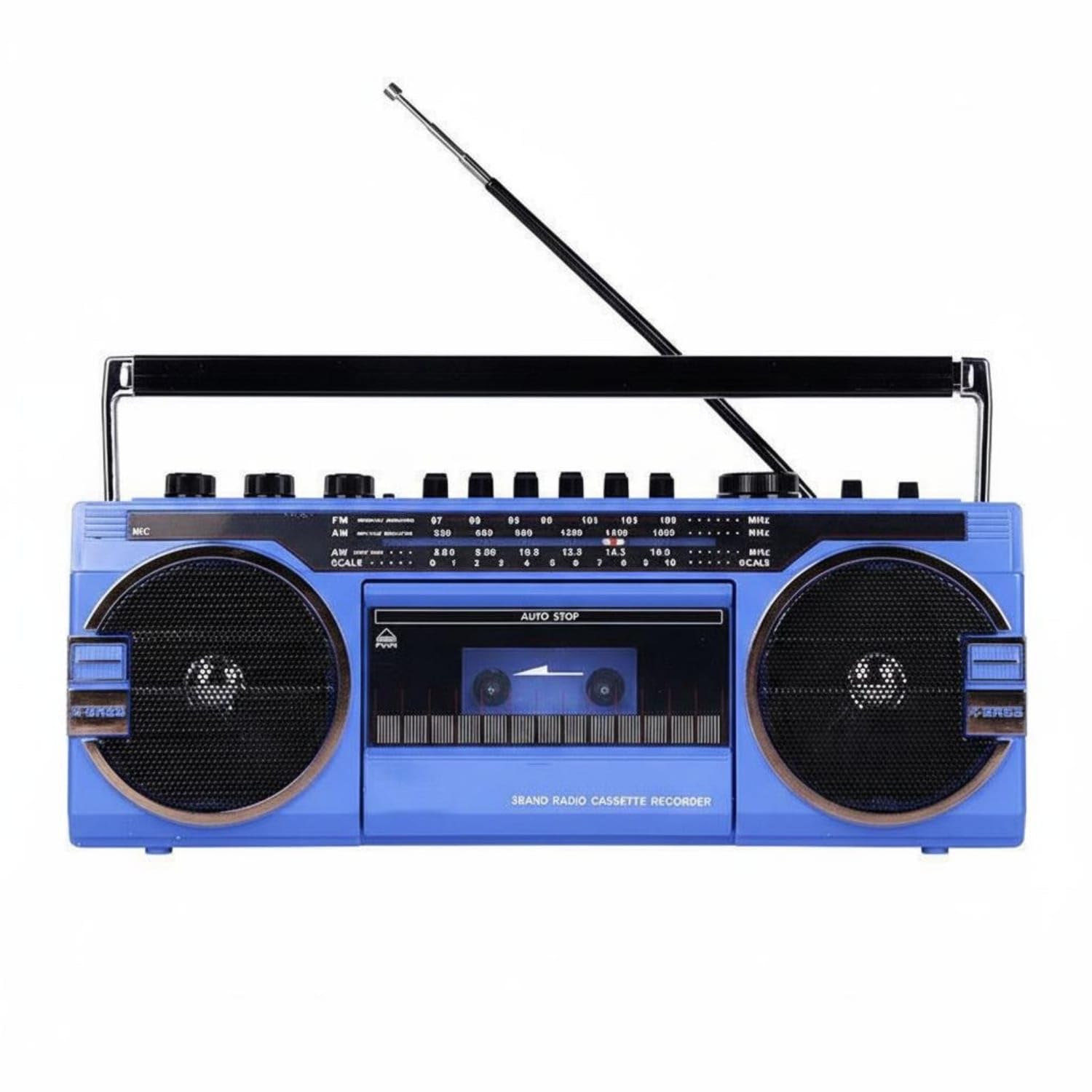 Bnf Recording Function Retro Boombox USB & SD Card Slot Bluetooth Cassette Player Multiple Power Options Retro Boombox Cassette Player High Bass Sound for Collectors-image-31