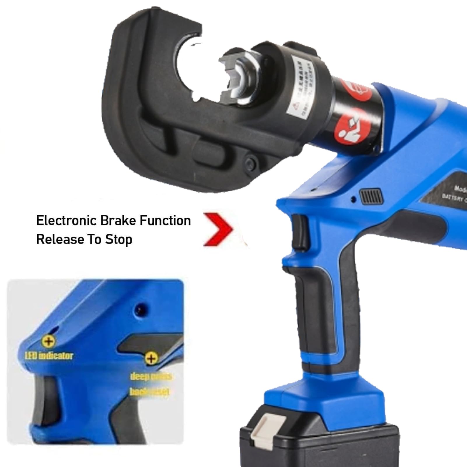 Electric Hydraulic Cable Lug Crimper Hydraulic Cable Lug Crimper,Crimping16-300mm²/16-400mm²/25-630mm²,para terminar los terminales de orquestación