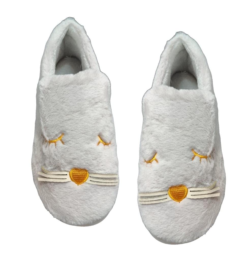 Pollo Loco Unisex Winter soft & Warm Indoor Flipflops Shoes in Grey Color (B0BSXSRD4J) Amazon Price History, Amazon Price Tracker