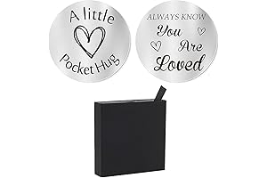 Pocket Hug Leather Keychain: A Touch of Inspiration on the Go